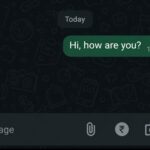 message doesn't say delivered
