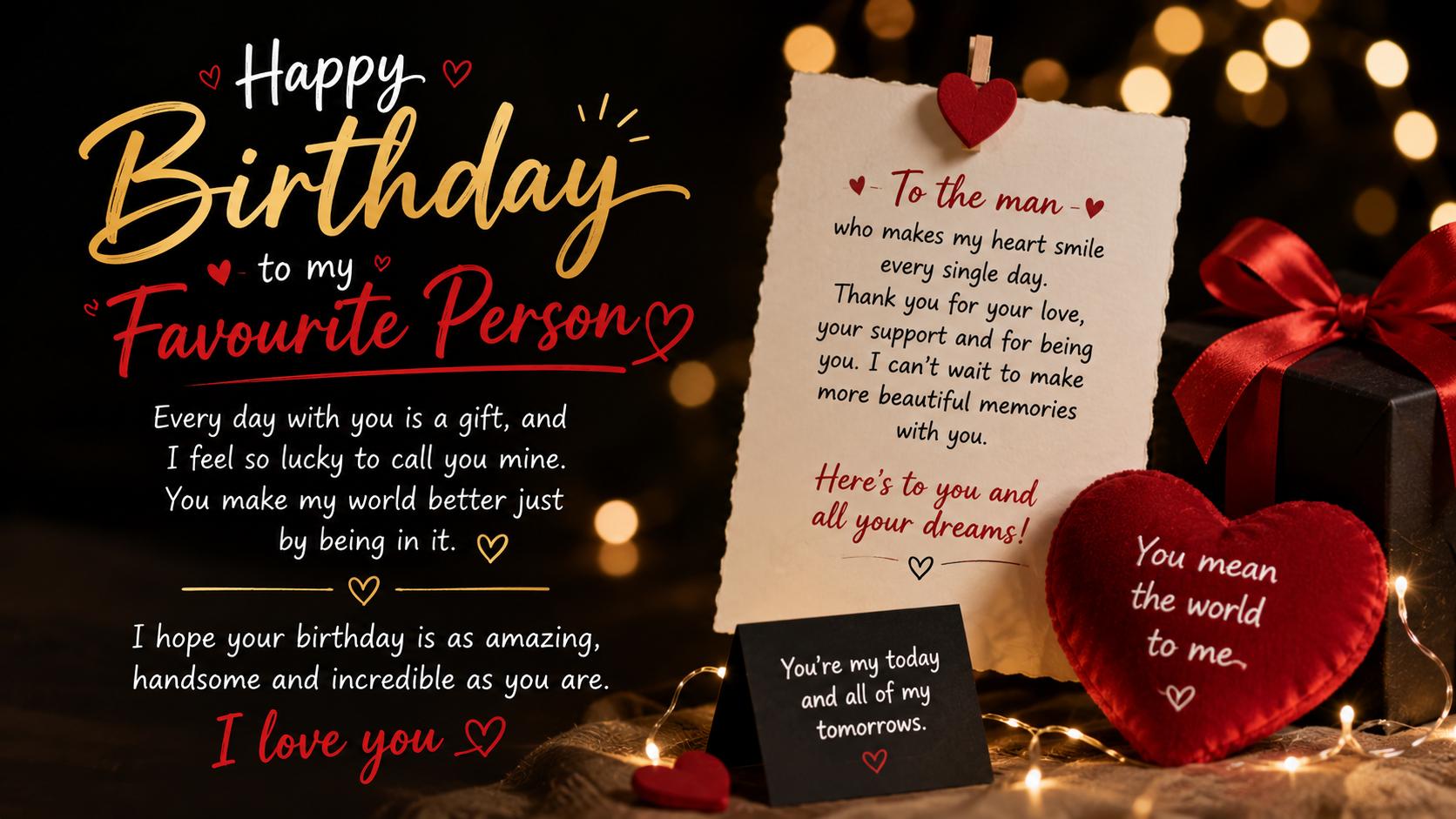 birthday message to boyfriend