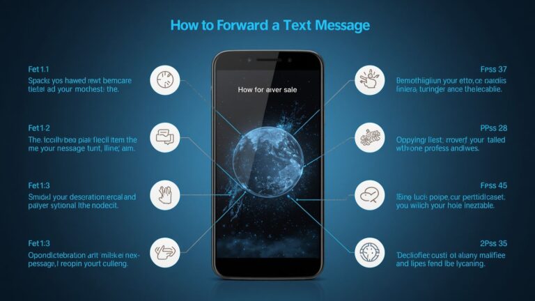 how to forward a text message on android