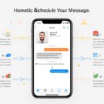 how to send a message at a certain time on iphone