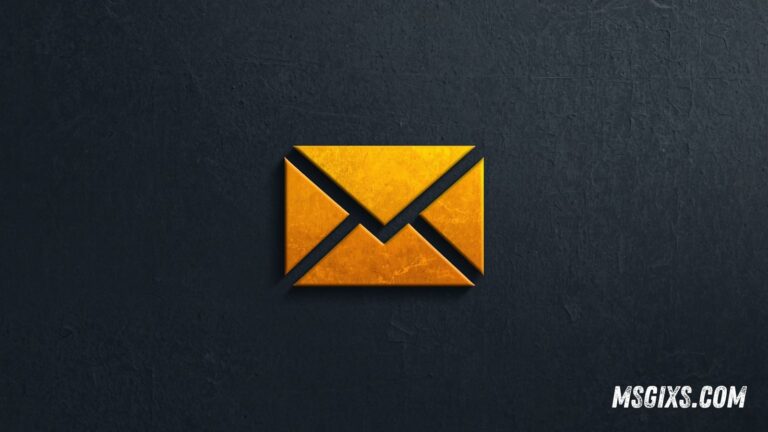 message logo